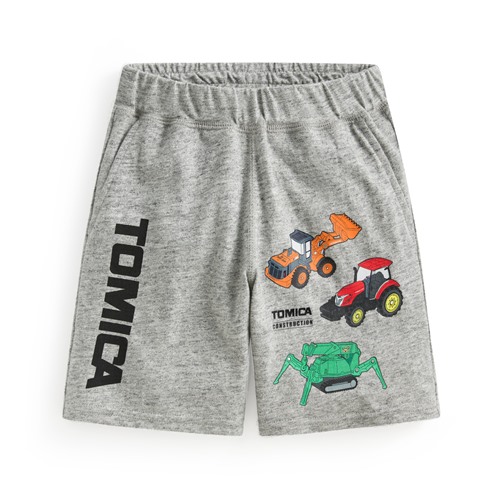 TOMICA竹節棉印花口袋短褲-童