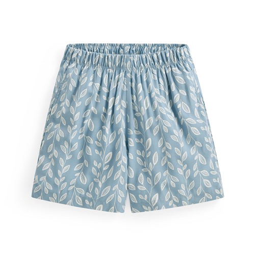 嫘縈印花短褲-童