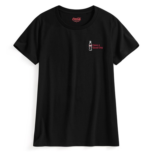 可口可樂電繡T恤-01-女