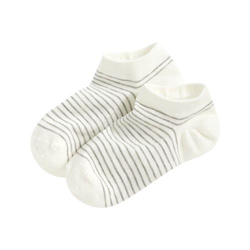 條紋踝襪-女