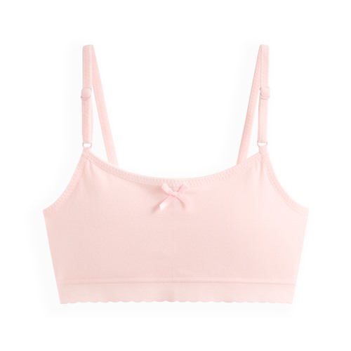 棉質可拆式Bra細肩帶胸衣-女童