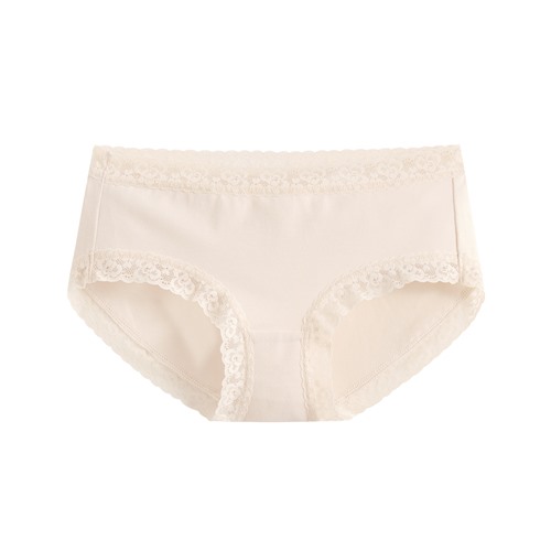 棉質蕾絲低腰內褲-女
