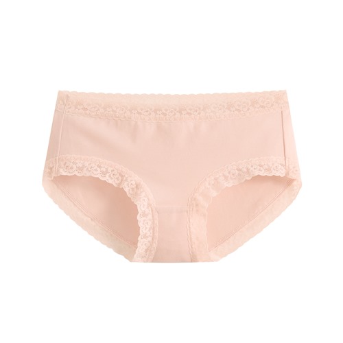 棉質蕾絲低腰內褲-女