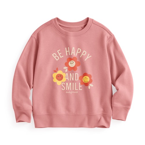 SmileyWorld®毛圈印花圓領衫-09-童
