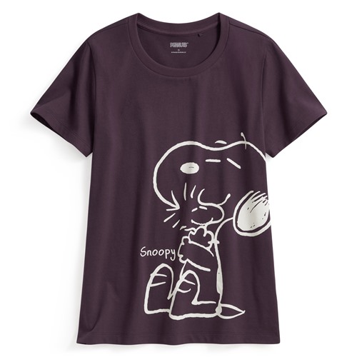 史努比系列印花T恤-11-女