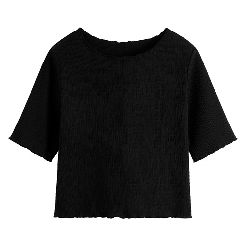 輕柔透膚上衣-女