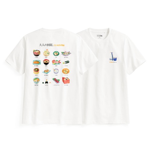 大人的圖鑑厚版印花T恤-10-男