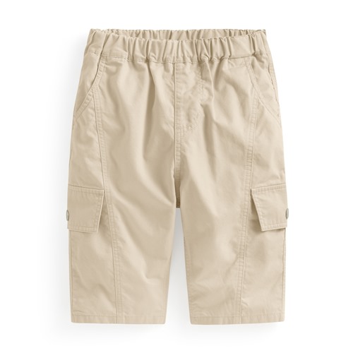 純棉工裝七分褲-童