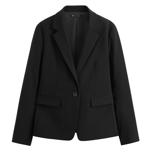 彈性西裝外套-女