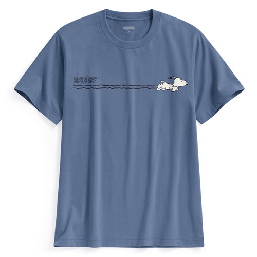史努比系列印花T恤-28-男