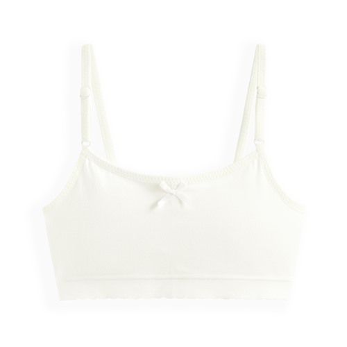 棉質可拆式Bra細肩帶胸衣-女童