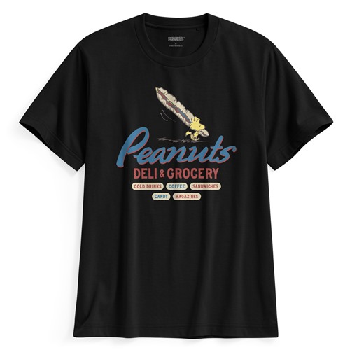 史努比系列印花T恤-25-男