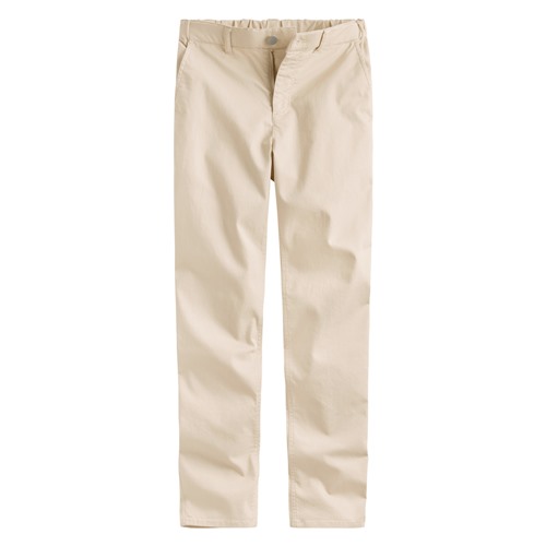 卡其修身直筒長褲-女