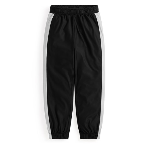 運動涼感抗UV配色束口褲-童