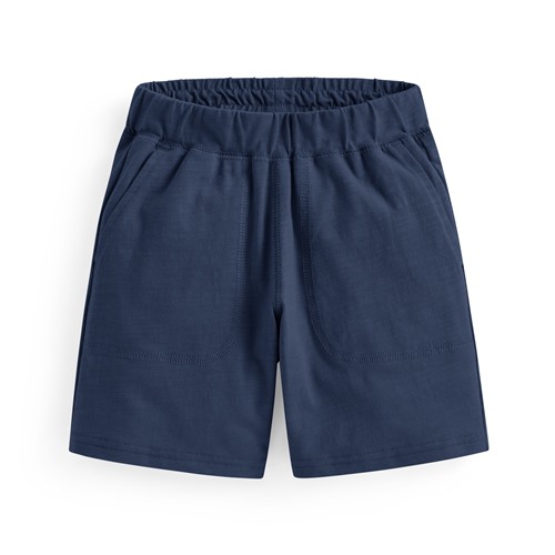 竹節棉口袋短褲-童