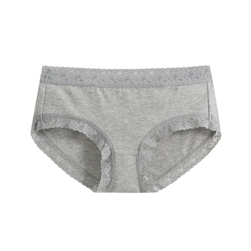 棉質蕾絲低腰內褲-女