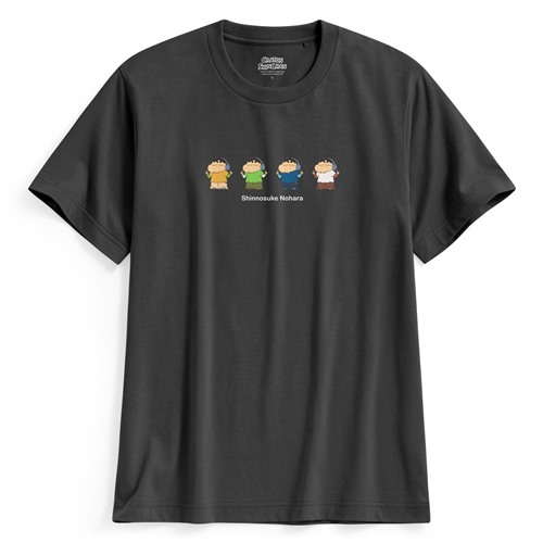 蠟筆小新印花T恤-16-男