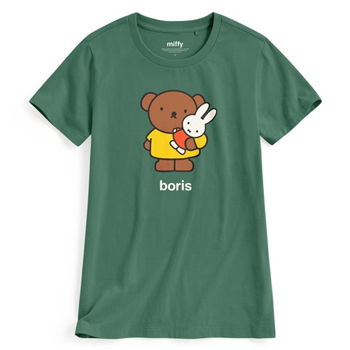 Miffy and Friends印花T恤-02-女