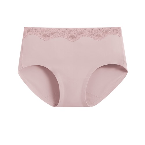 無痕蕾絲低腰內褲-女