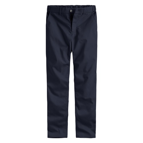 卡其修身直筒長褲-女