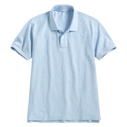 純棉網眼polo衫-男