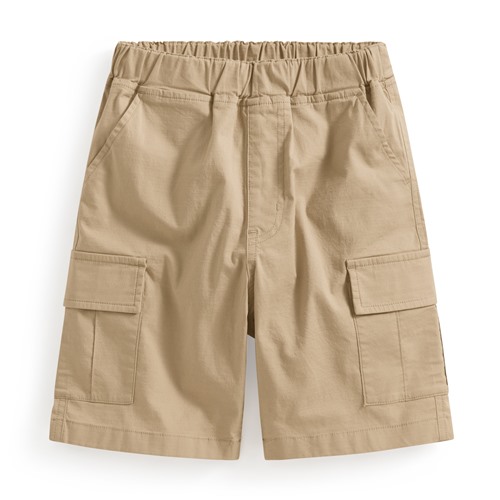 棉質工裝五分褲-童