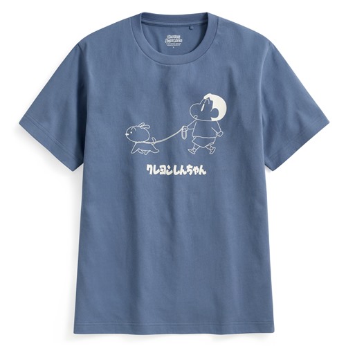 蠟筆小新厚版印花T恤-07-男