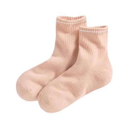 毛圈除臭中筒襪-女