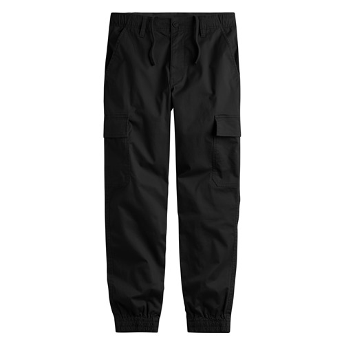 輕型棉質工裝束口褲-男