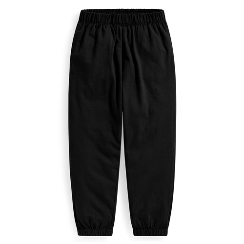 竹節棉束口褲-童