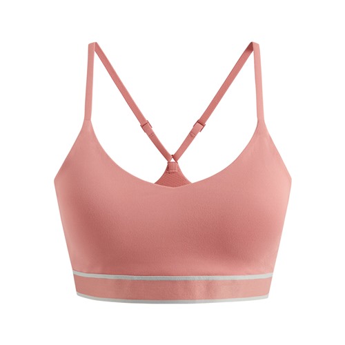 運動輕度支撐細肩帶可拆式Bra背心-女