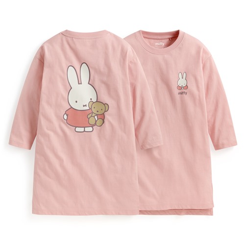 Miffy竹節棉長版上衣-童