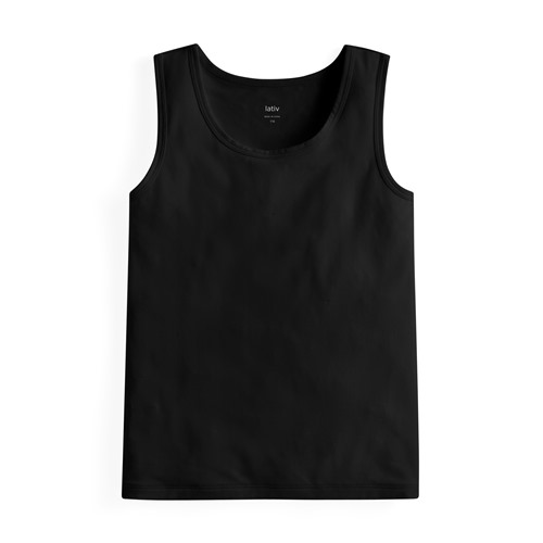 輕涼圓領背心-童