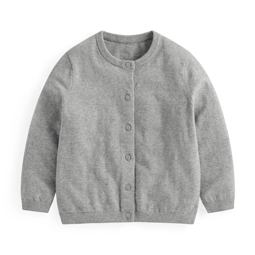 棉質針織外套-童