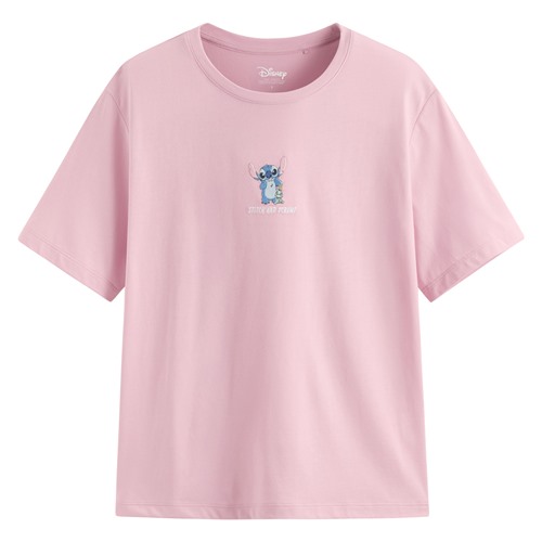 迪士尼系列莫代爾寬版電繡上衣-女