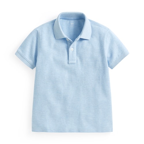 純棉網眼polo衫-童