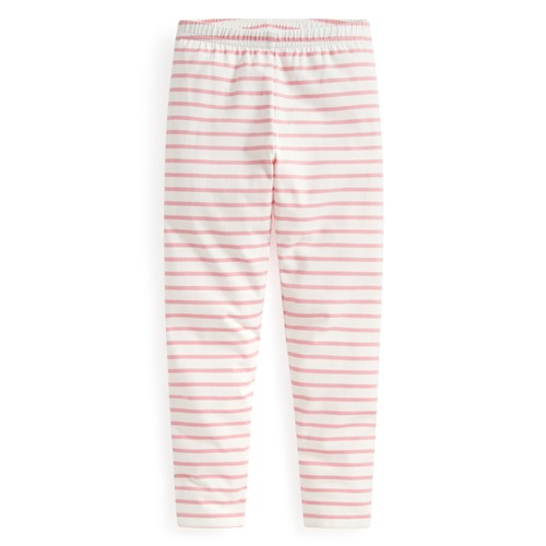 彈力條紋九分內搭褲-童