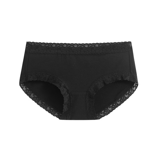 棉質蕾絲低腰內褲-女