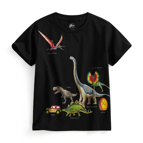 Jurassic World印花T恤-03-童