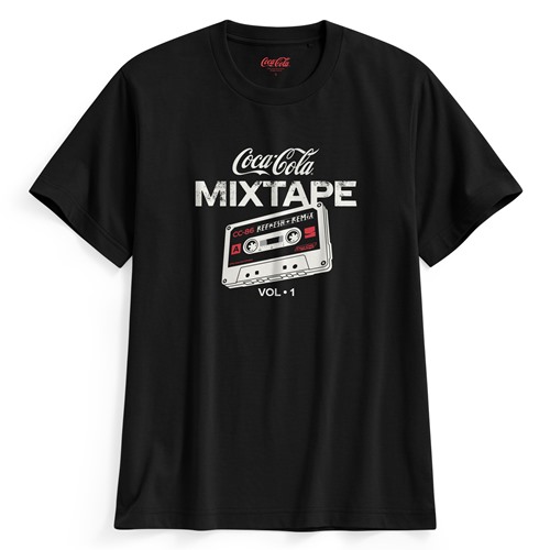 可口可樂印花T恤-04-男