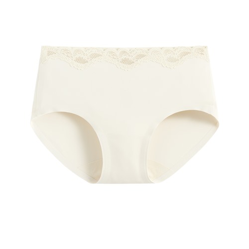 無痕蕾絲低腰內褲-女