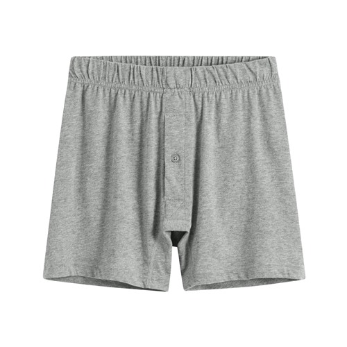 純棉針織四角褲-男