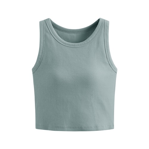 Bra削肩中短版背心-女