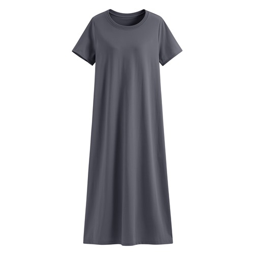 Bra輕涼棉質長洋裝-女