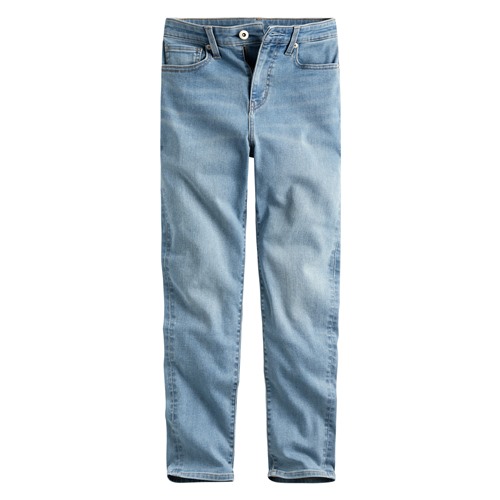 特彈修身九分牛仔褲-女