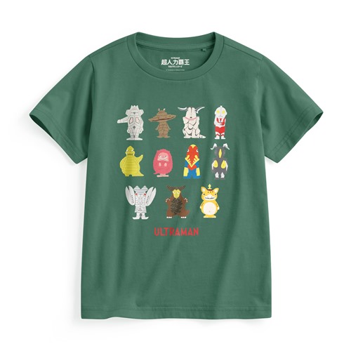 超人力霸王印花T恤-03-童