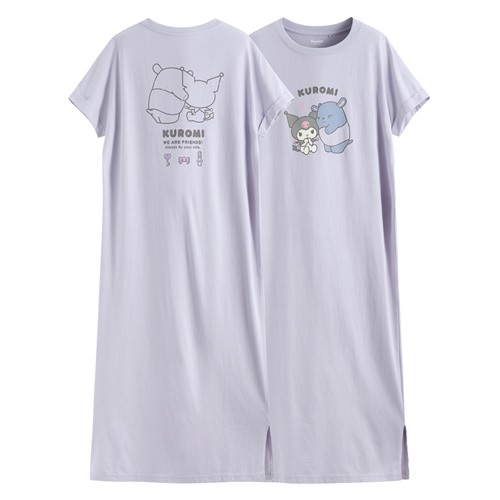 三麗鷗純棉連袖長洋裝-女