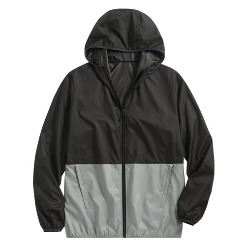 抗UV輕型配色風衣外套-男