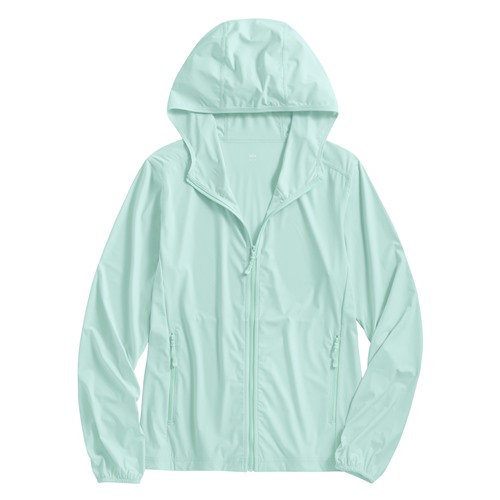 涼感抗UV連帽外套-女