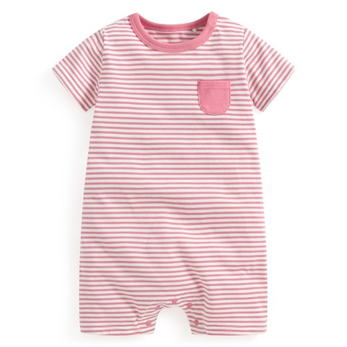 純棉口袋條紋連身衣-Baby